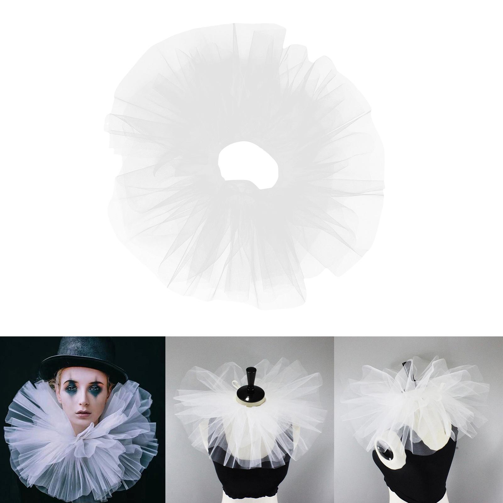 Necklaces - Removable False Dickey Collar Women Tulle