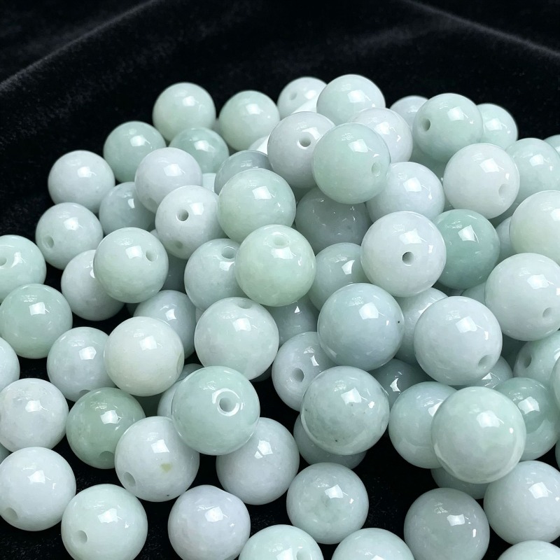 10PC Natural Jade Emerald 13mm - Earrings 评论和价格
