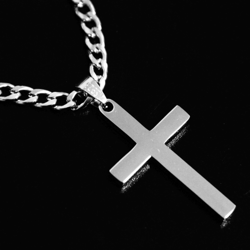 925 Sterling Silver Cross Neck - 925 Sterling Silver Chain Necklace Men 评论和价格