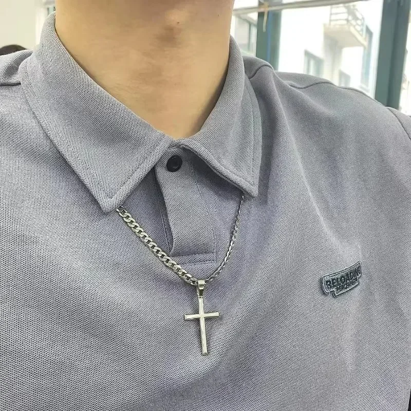 925 Sterling Silver Cross Neck - 925 Sterling Silver Chain Necklace Men 评论和价格