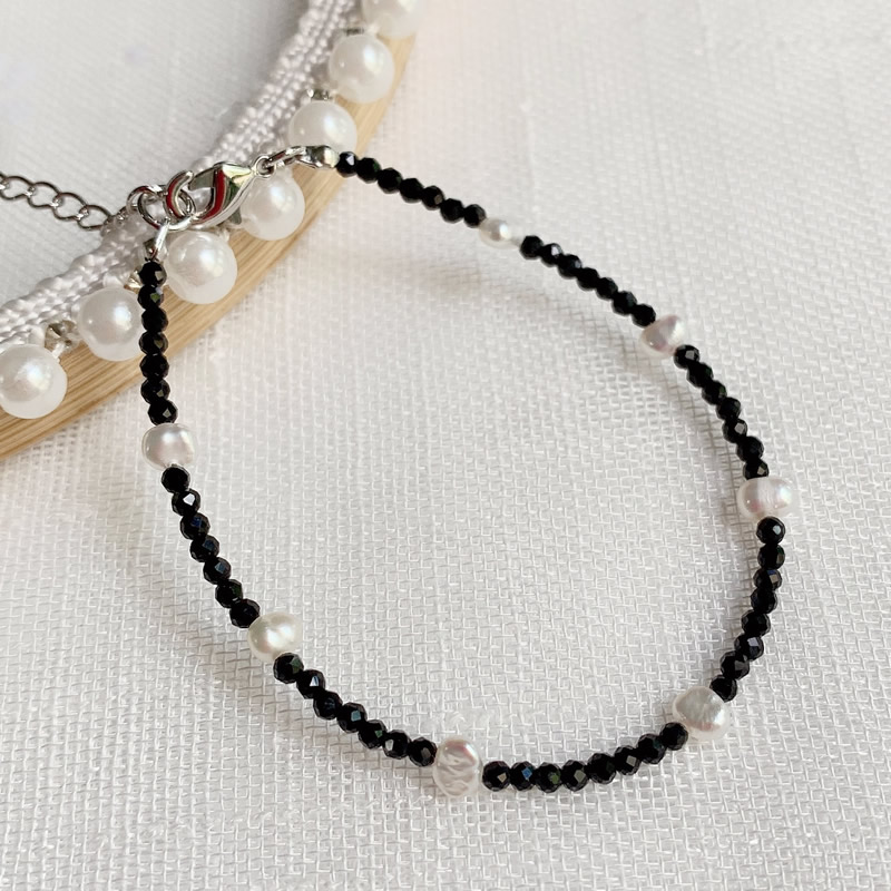 Fashion Healing Jewelry 2MM Sm - Pearl Choker Necklace Vintage 评论和价格