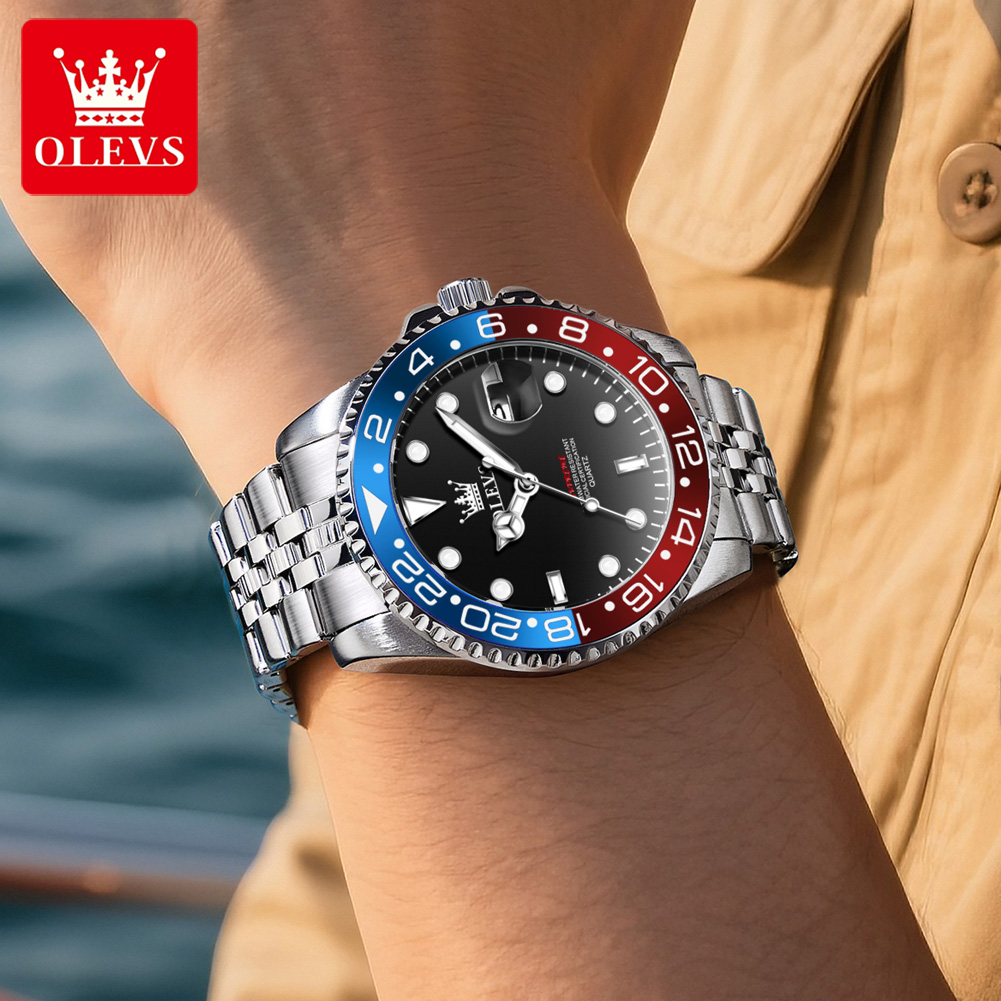 OLEVS 5657 Original Brand Men' - Watch Accessories 评论和价格