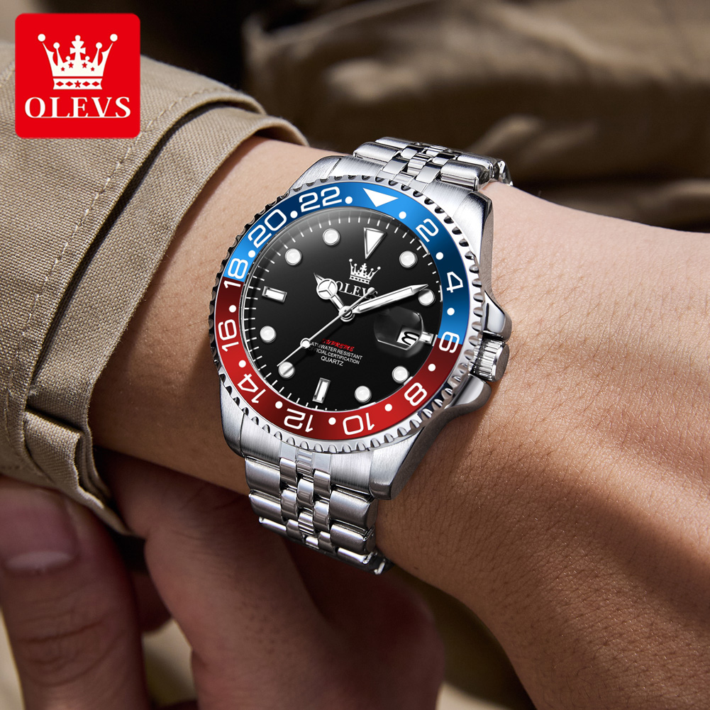 OLEVS 5657 Original Brand Men' - Watch Accessories 评论和价格
