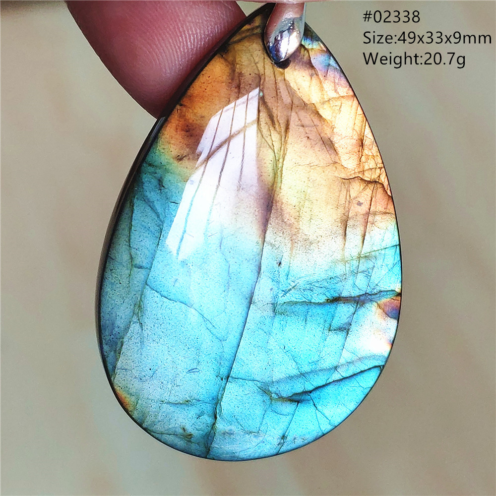 Natural Colorful Labradorite P - 925 Sterling Silver Chain Necklace Men 评论和价格