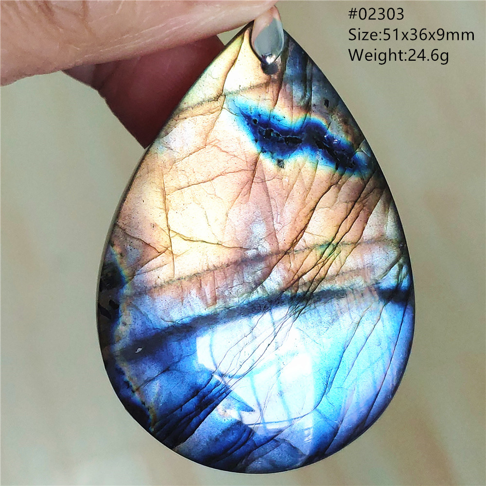 Natural Colorful Labradorite P - 925 Sterling Silver Chain Necklace Men 评论和价格
