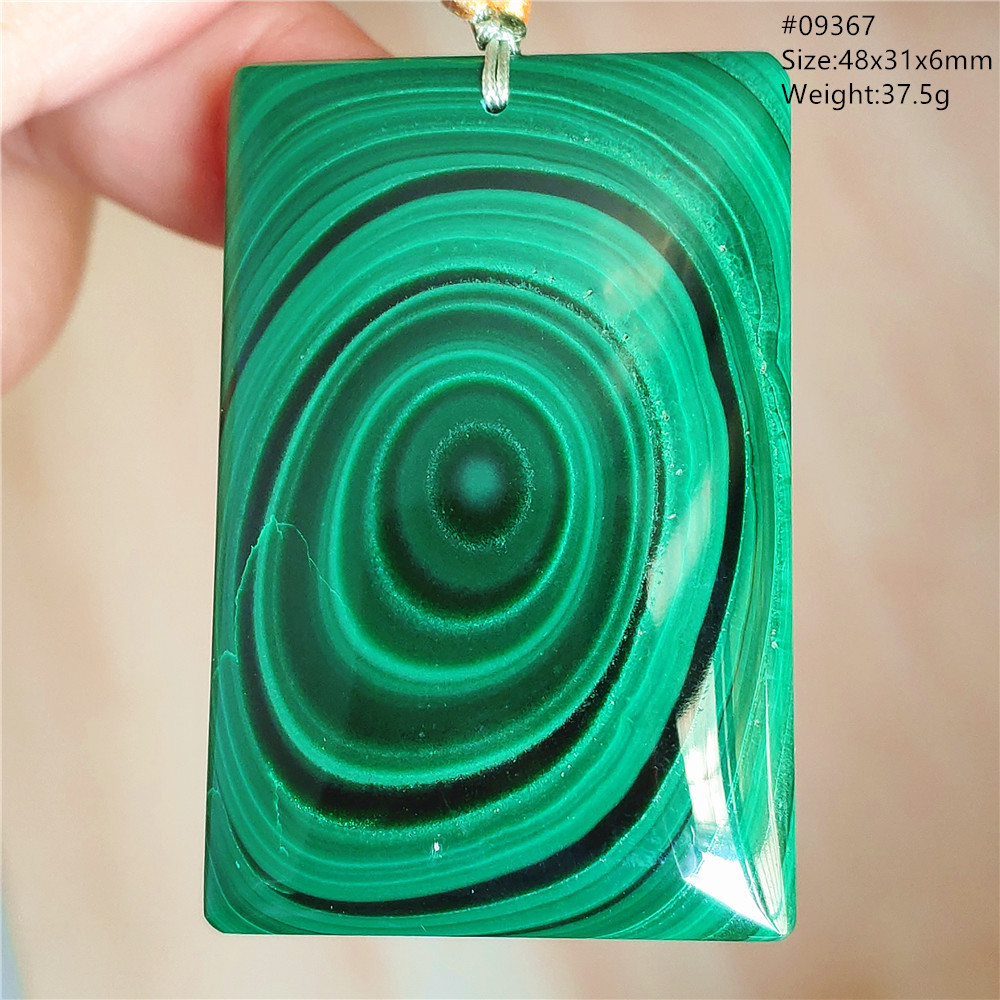 Natural Green Chrysocolla Pend - 925 Sterling Silver Chain Necklace Men 评论和价格
