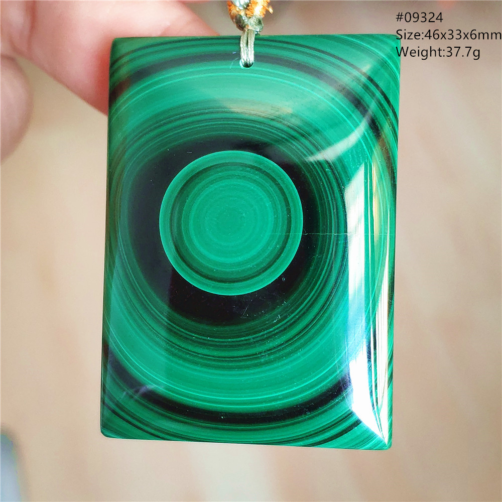 Natural Green Chrysocolla Pend - 925 Sterling Silver Chain Necklace Men 评论和价格