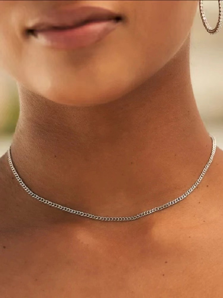 Men Stainless Steel Basic Chai - Cuban Link Chain 12Mm 评论和价格